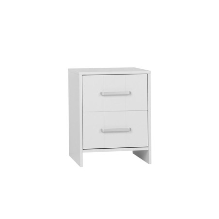 2-drawer chest of drawers for desk Calmo collection in white or gray MDF