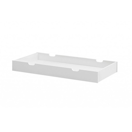 Cassettone estraibile per culla 120x60 o lettino 140x70 Collezione Calmo in MDF bianco o grigio