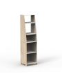 Libreria Scaffale + 2 kit estensione verticale Asymetry - Mathy By Bols