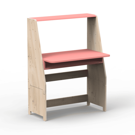 Evolving small desk + 1 vertical kit Asymetry - Mathy by Bols