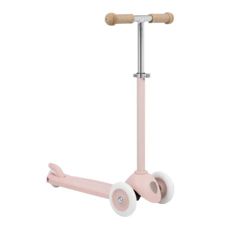Three Wheel Eco Scooter 100% Recycled Plastic Faded Pink - Banwood
