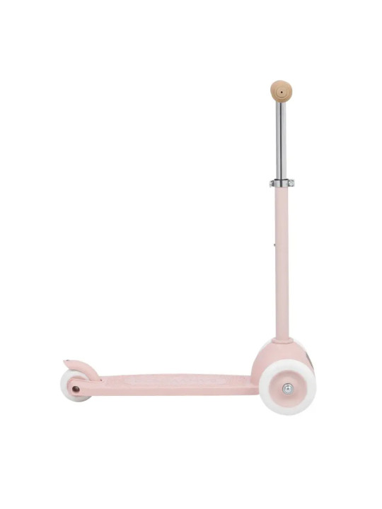 Three Wheel Eco Scooter 100% Recycled Plastic Faded Pink - Banwood