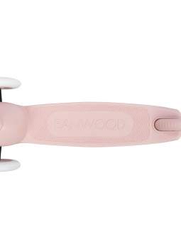 Three Wheel Eco Scooter 100% Recycled Plastic Faded Pink - Banwood
