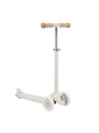 Monopattino in 100% Plastica Riciclata Eco Bianco Avorio - Banwood