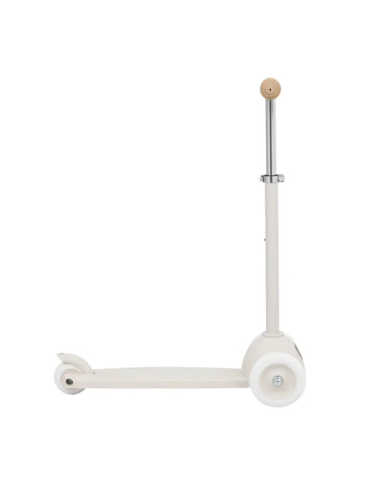 Monopattino in 100% Plastica Riciclata Eco Bianco Avorio - Banwood