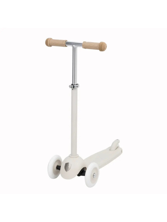 Three Wheel Eco Scooter 100% Recycled Plastic Ivory - Banwood