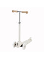 Monopattino in 100% Plastica Riciclata Eco Bianco Avorio - Banwood