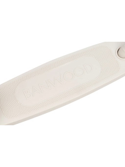 Monopattino in 100% Plastica Riciclata Eco Bianco Avorio - Banwood