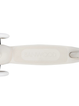 Three Wheel Eco Scooter 100% Recycled Plastic Ivory - Banwood