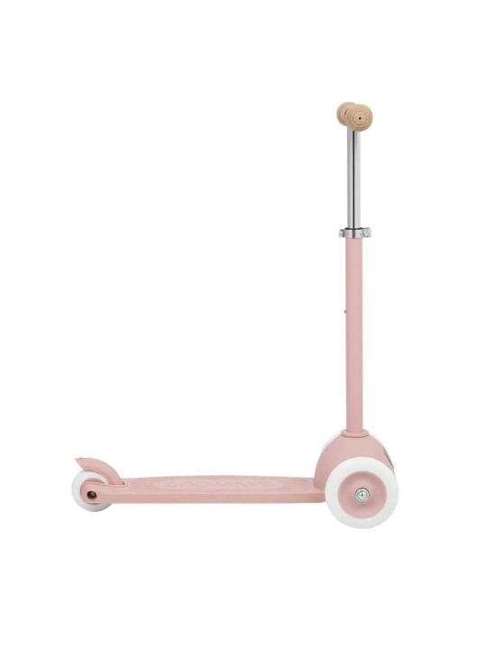Three Wheel Eco Scooter 100% Recycled Plastic Dusty Rose - Banwood