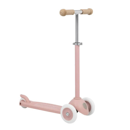 Three Wheel Eco Scooter 100% Recycled Plastic Dusty Rose - Banwood