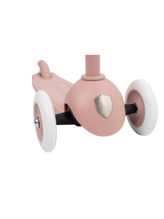 Three Wheel Eco Scooter 100% Recycled Plastic Dusty Rose - Banwood