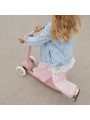 Three Wheel Eco Scooter 100% Recycled Plastic Dusty Rose - Banwood