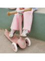Monopattino in 100% Plastica Riciclata Eco Rosa Pastello - Banwood