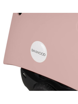 Casco da Bici per Bambini Eco Rosa Pastello - Banwood