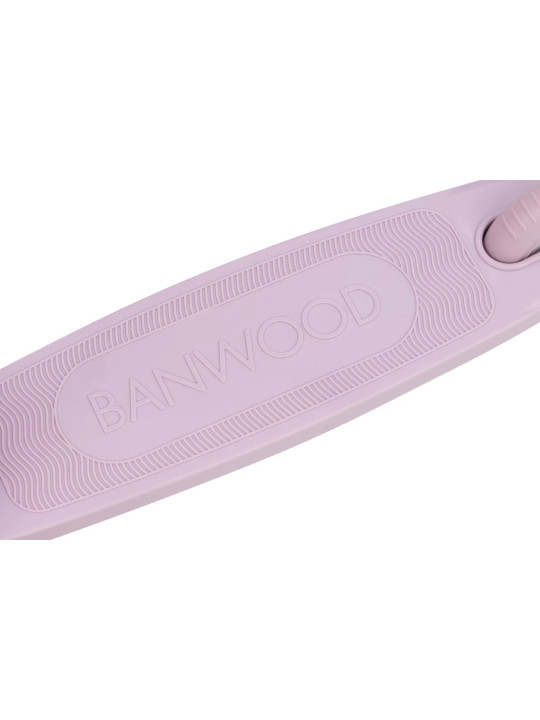 Three Wheel Eco Scooter 100% Recycled Plastic Lavender - Banwood