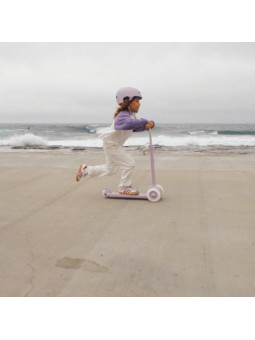Three Wheel Eco Scooter 100% Recycled Plastic Lavender - Banwood