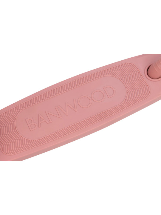 Monopattino in 100% Plastica Riciclata Eco Lampone - Banwood