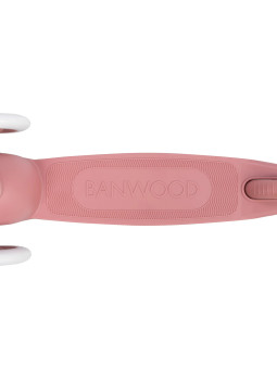Three Wheel Eco Scooter 100% Recycled Plastic Raspberry - Banwood