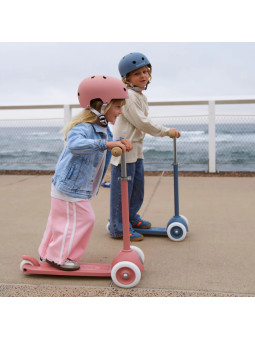 Monopattino in 100% Plastica Riciclata Eco Lampone - Banwood