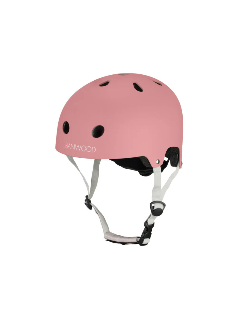 Eco Children Bike Helmet Raspberry - Banwood