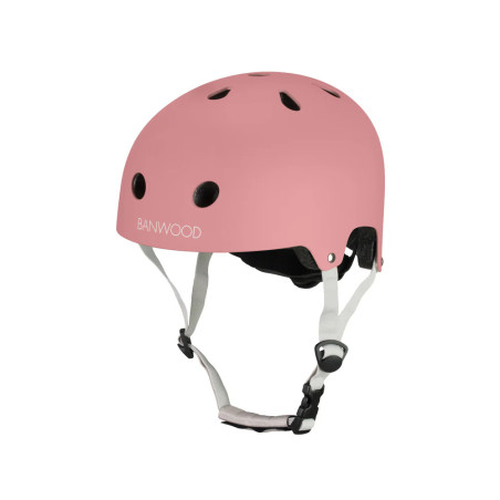 Eco Children Bike Helmet Raspberry - Banwood