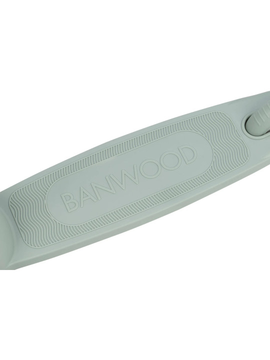 Monopattino in 100% Plastica Riciclata Eco Verde Argilla - Banwood