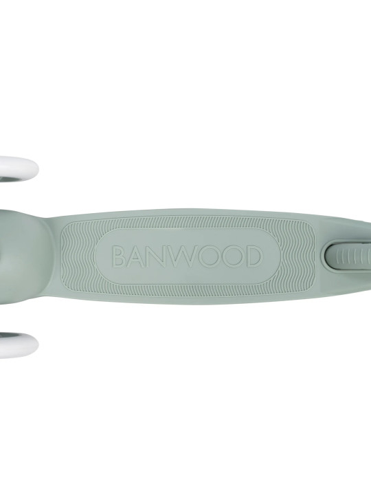 Monopattino in 100% Plastica Riciclata Eco Verde Argilla - Banwood
