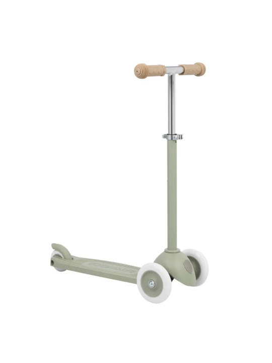 Monopattino in 100% Plastica Riciclata Eco Verde Oliva - Banwood