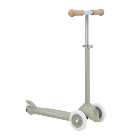 Monopattino in 100% Plastica Riciclata Eco Verde Oliva - Banwood