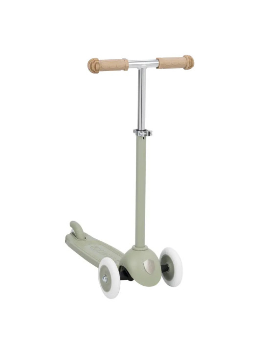 Monopattino in 100% Plastica Riciclata Eco Verde Oliva - Banwood