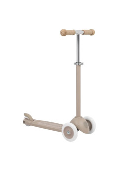 Three Wheel Eco Scooter 100% Recycled Plastic Sand Brown - Banwood