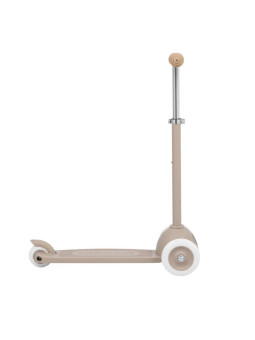 Three Wheel Eco Scooter 100% Recycled Plastic Sand Brown - Banwood