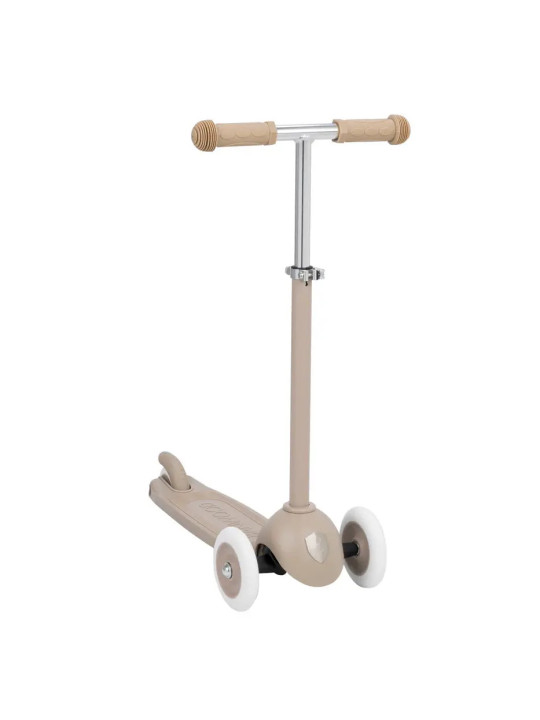 Three Wheel Eco Scooter 100% Recycled Plastic Sand Brown - Banwood