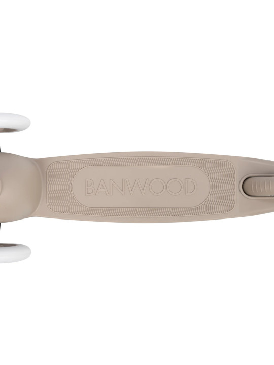 Monopattino in 100% Plastica Riciclata Eco Marrone Sabbia - Banwood