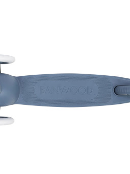Three Wheel Eco Scooter 100% Recycled Plastic Deep Sea - Banwood
