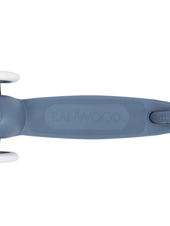 Monopattino in 100% Plastica Riciclata Eco Blu Mare - Banwood
