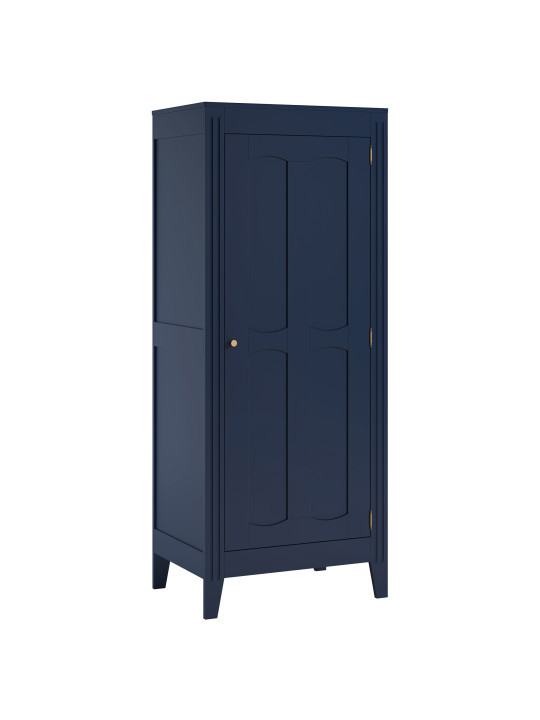 Children's 1-Door Wardrobe Milenne Blue - VOX