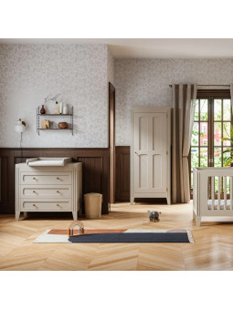Armadio per Bambini 1 Anta in legno beige collezione Milenne di VOX