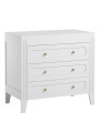Chest of drawers Milenne white - VOX