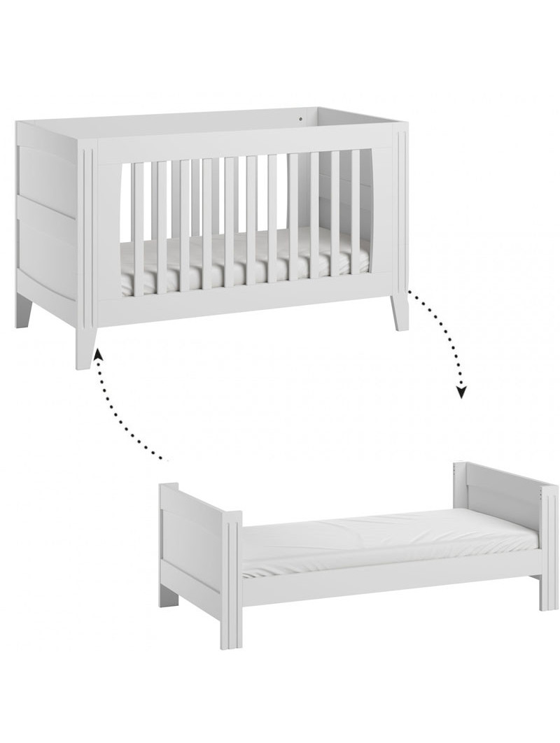 Cot bed 70x140 Milenne white - VOX