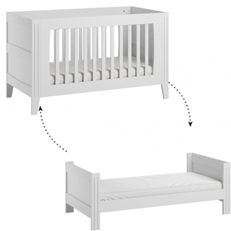 Culla / Lettino 70x140 serie Milenne bianco - VOX