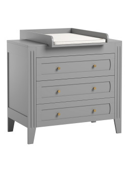 Chest of drawers Milenne grey - VOX