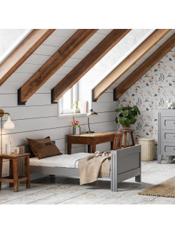 Cot bed 70x140 Milenne grey - VOX