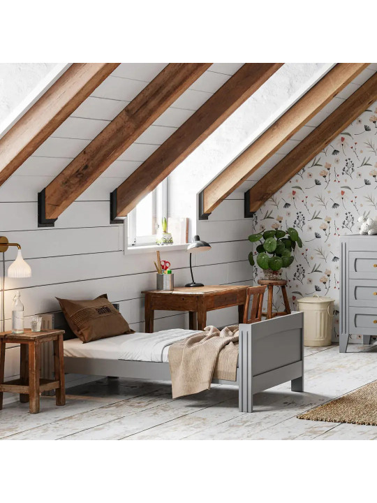 Cot bed 70x140 Milenne grey - VOX