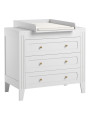 Cameretta Completa 3 Pezzi con Culla 70x140 serie Milenne bianca - VOX