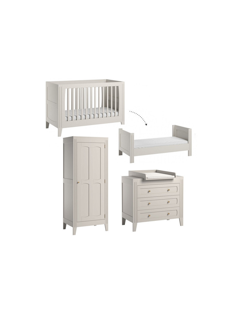 3 Piece Nursery Set Milenne Beige - VOX