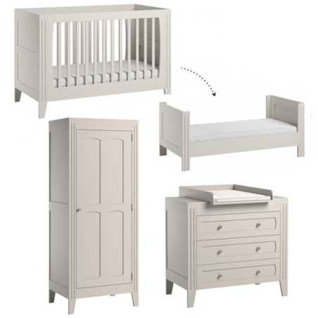 3 Piece Nursery Set Milenne Beige - VOX