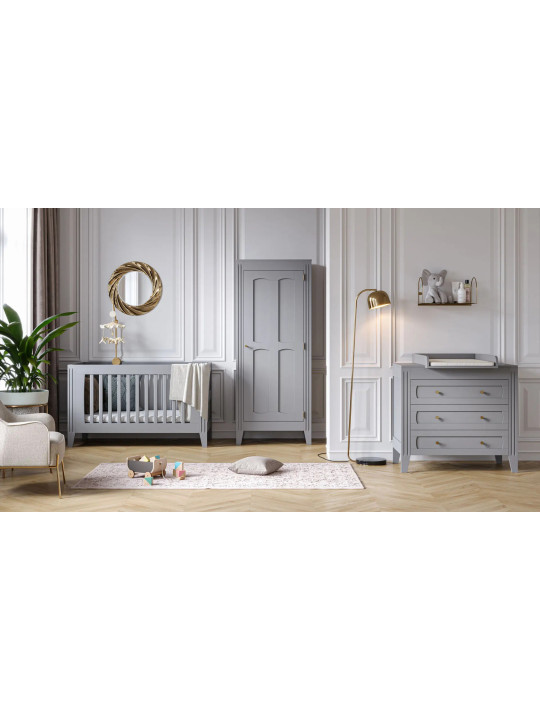 3 Piece Nursery Set Milenne Grey - VOX
