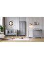 Cameretta Completa 3 Pezzi con Culla 70x140 serie Milenne grigia - VOX